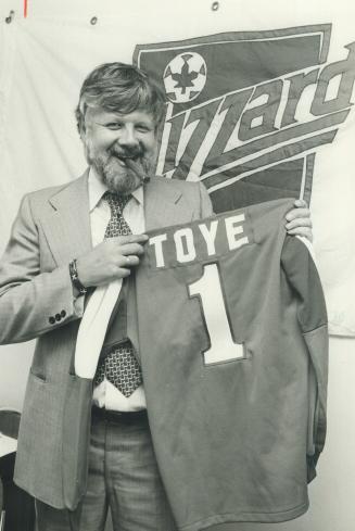He's boss Toronto Blizzard of the North American Soccer League officially named Clive Toye as their general manager yesterday. He's been in league since 1967