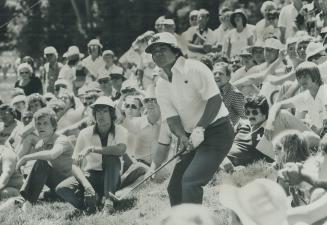 Golfer Lee Trevino, above, shortly before he won the Canadian Open