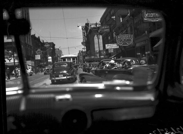 Traffic conditions, Yonge Street