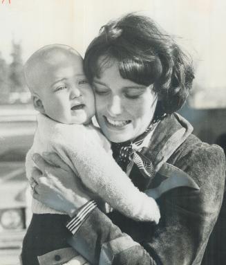 I am as weak as anybody else, Margaret Trudeau, pictured with son Sacha, said last night in answer to questions about her recent emotional illness. She was interviewed on the CTV program W5