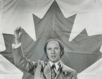Hear me out, Prime Minister Pierre Trudeau told protestors who chanted Airport, No, at the Richmond Hill Arena yesterday. The chanting began as Trudea(...)