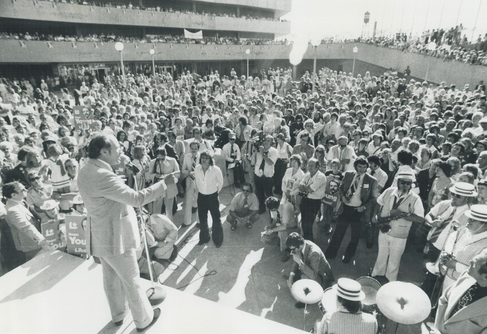 Pierre Trudeau's 1974 Election Campaign