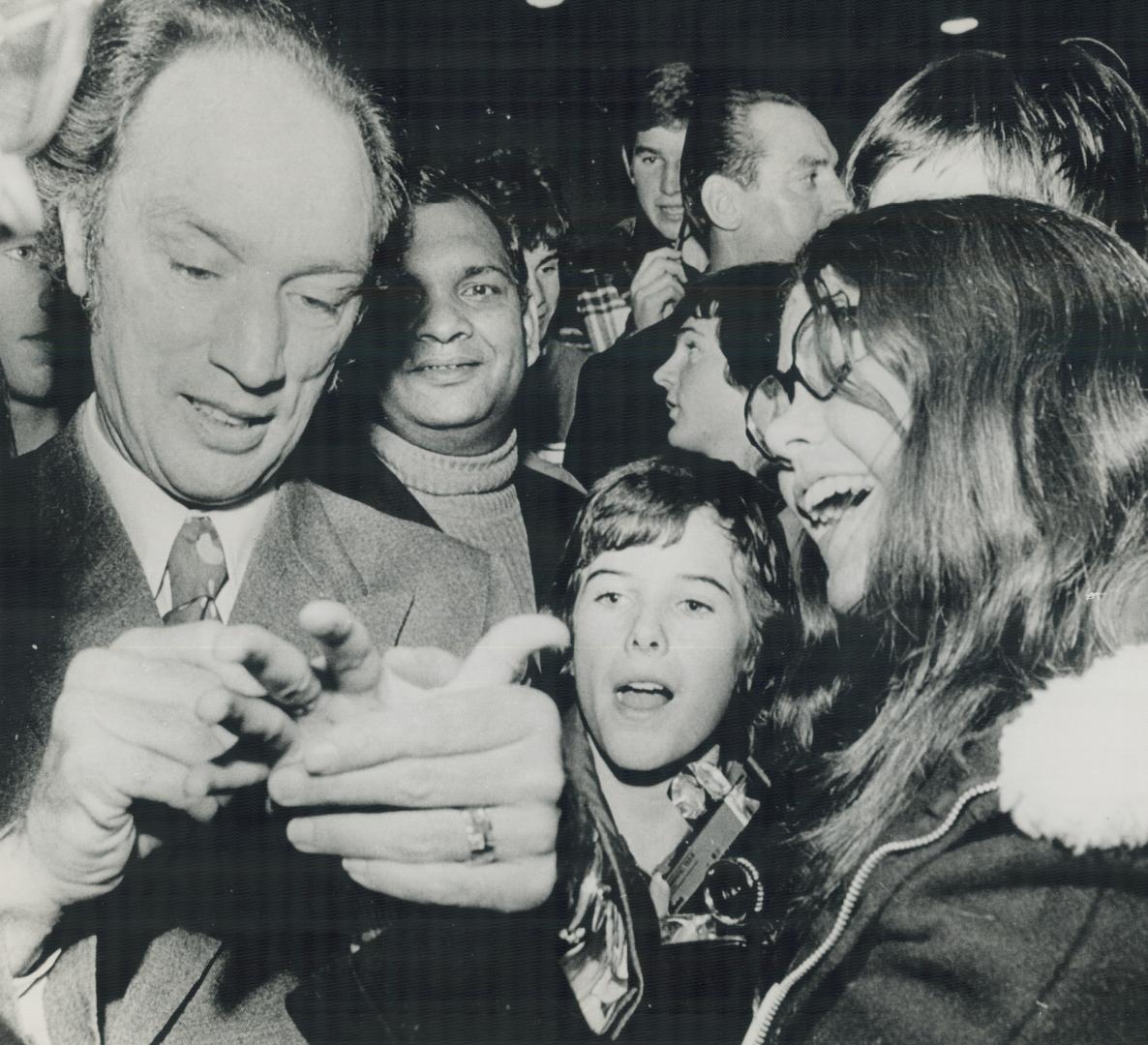 Pierre Trudeau's 1972 Election Campaign