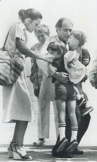 Reunion: This June, 1977, picture shows family reunion at Uplands Air Base, Ottawa
