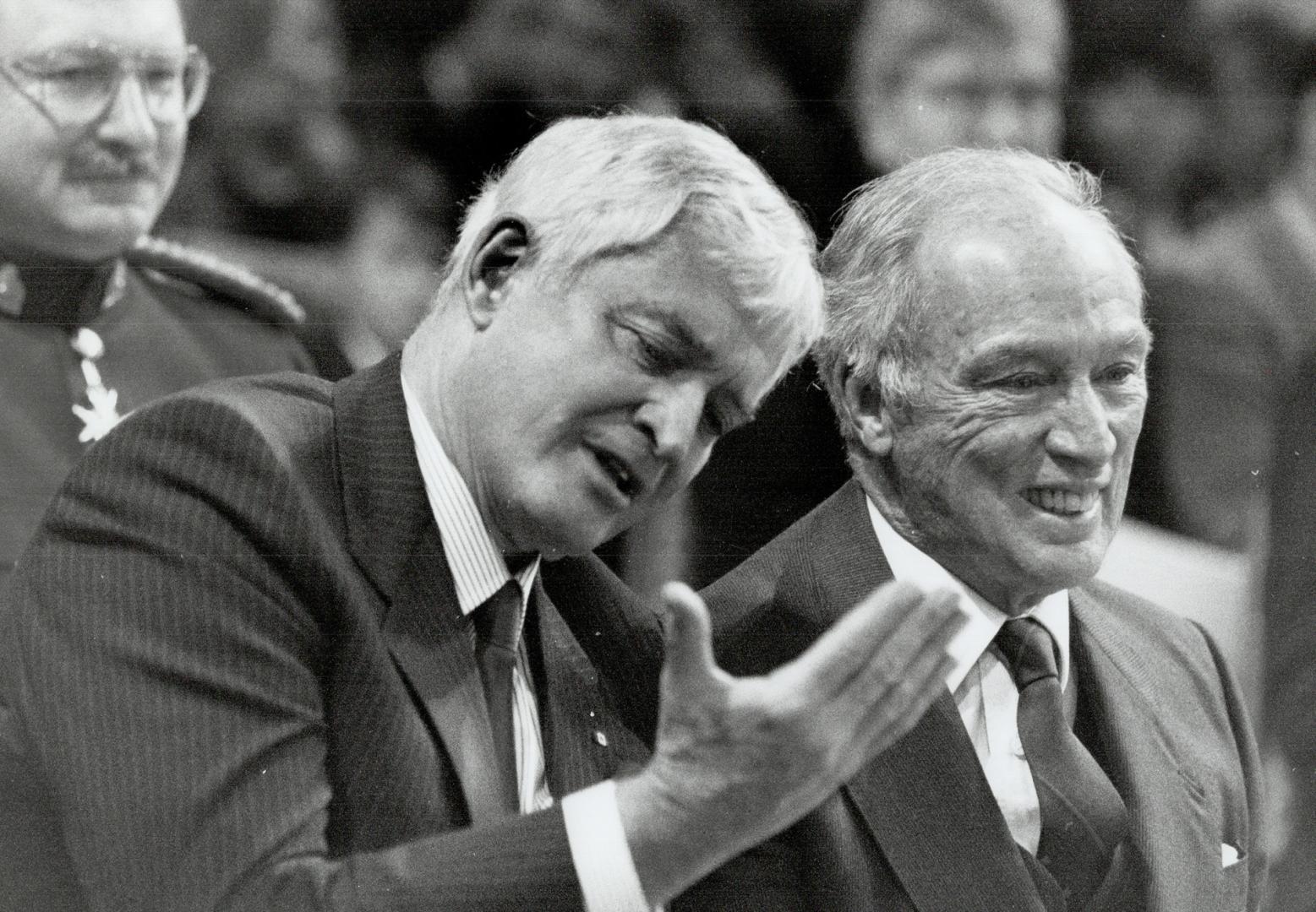 Pierre Trudeau and W. John Turner