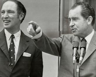 When will Pierre Trudeau tell Richard Nixon that the Ogdensburg option has no relevance today?