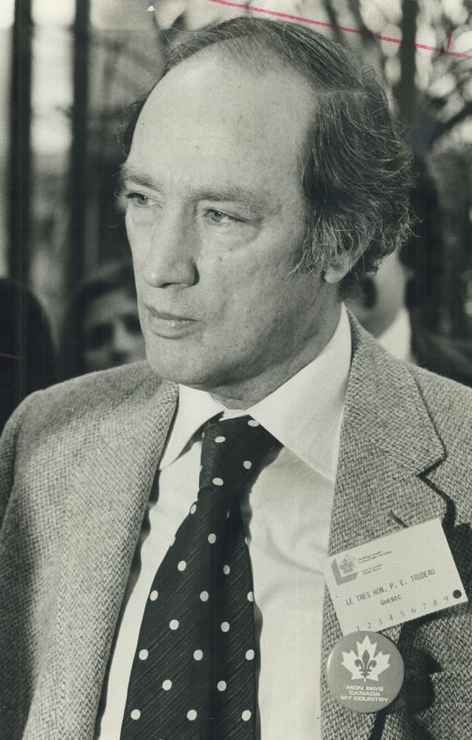 Pierre Trudeau. A receding hairline doesn't keep women away, one man suggested