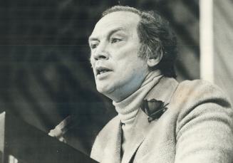 Prime Minister Pierre Trudeau. Only our vote can stop him now, reader says