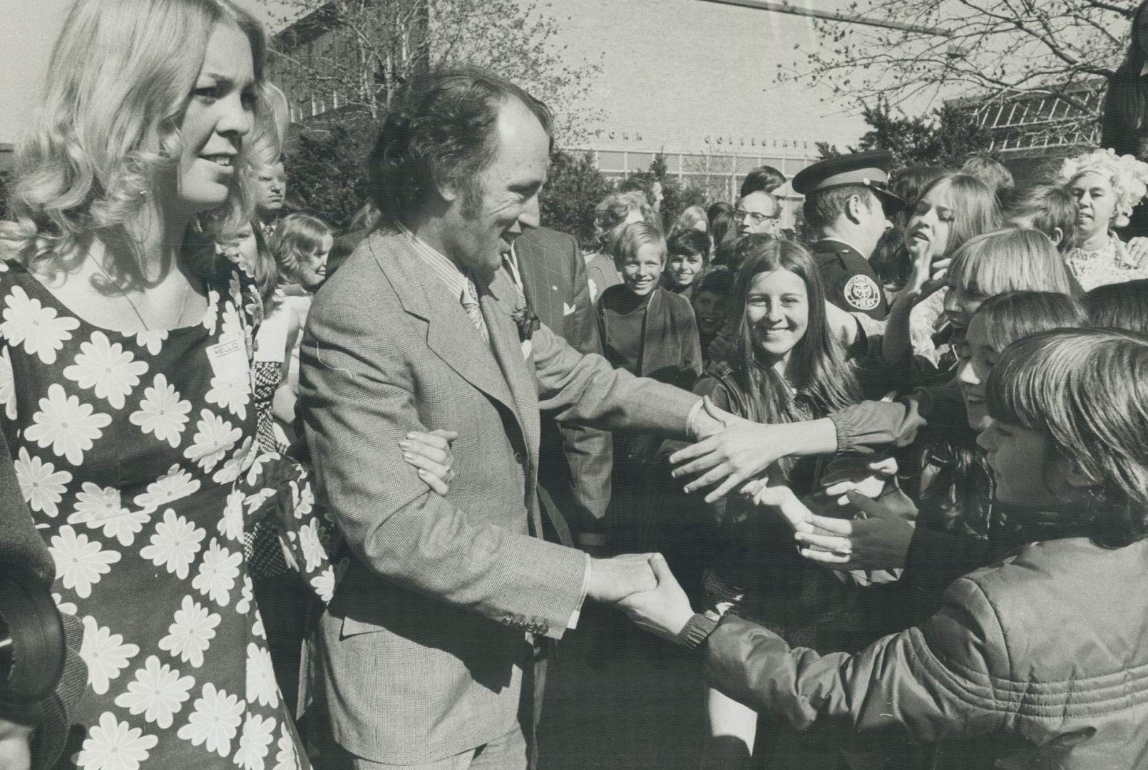 Pierre Trudeau in Toronto