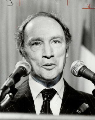 Pierre Trudeau: His bid to hit the front pages last weekend didn't get the desired result