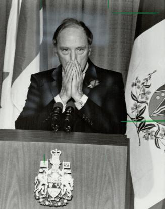 Fund raiser: Prime Minister Pierre Trudeau, in Toronto last night for a $175-a-plate dinner at the Sheraton Centre, said inflation wounds us all