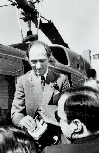 Pierre Trudeau tour of Toronto