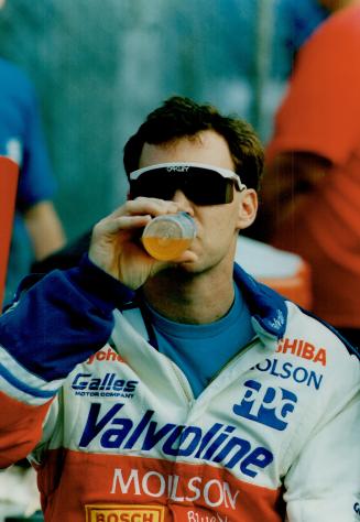 Indy-car champ Al Unser Jr. quenches his thirst