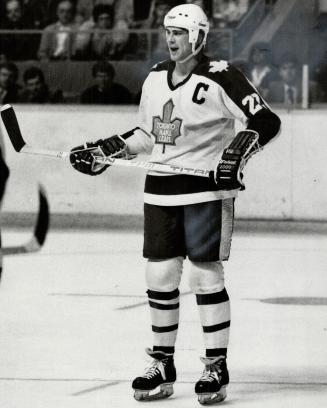 Rick Vaive is youngest player ever to be handed the job as Toronto captain, but the coach thinks he is up to taking the responsibility that goes with that position