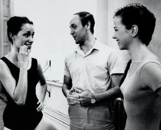 Karn Bowes (left), Eugen Valukin, Martine Van Hamel