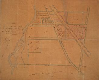Denison Estate (Village of Weston), plan of the subdivision of part of lots 3 and 4, 5th con west of Yonge St.