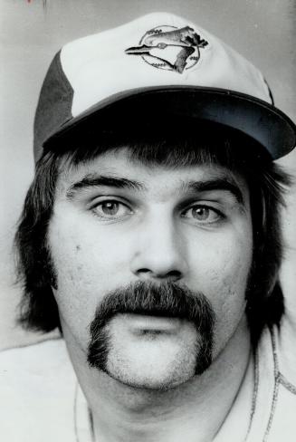 Before: Toronto Blue Jay pitcher Pete Vuckovich, 24, with the Fu Manchu moustache that manager Roy Hartsfield ordered him to trim back to upper lip or shave off
