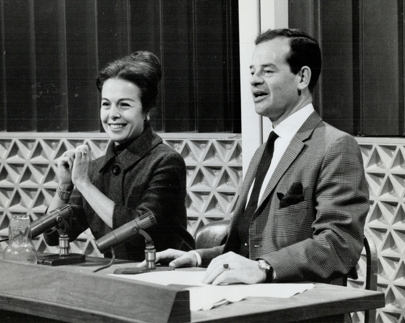 Bill Walker with Marge Champion