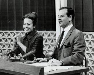 Bill Walker with Marge Champion