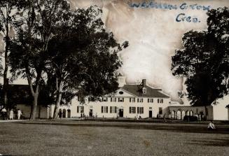 Mount Vernon, the beautiful old home of George Washington near Alexandria, Virginia