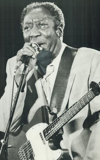 They loved him. Muddy Waters brought his blues to the Forum at Ontario Place last night, to the delight of a capacity audience
