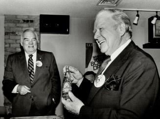 Harold Ballard and Whipper Billy Watson
