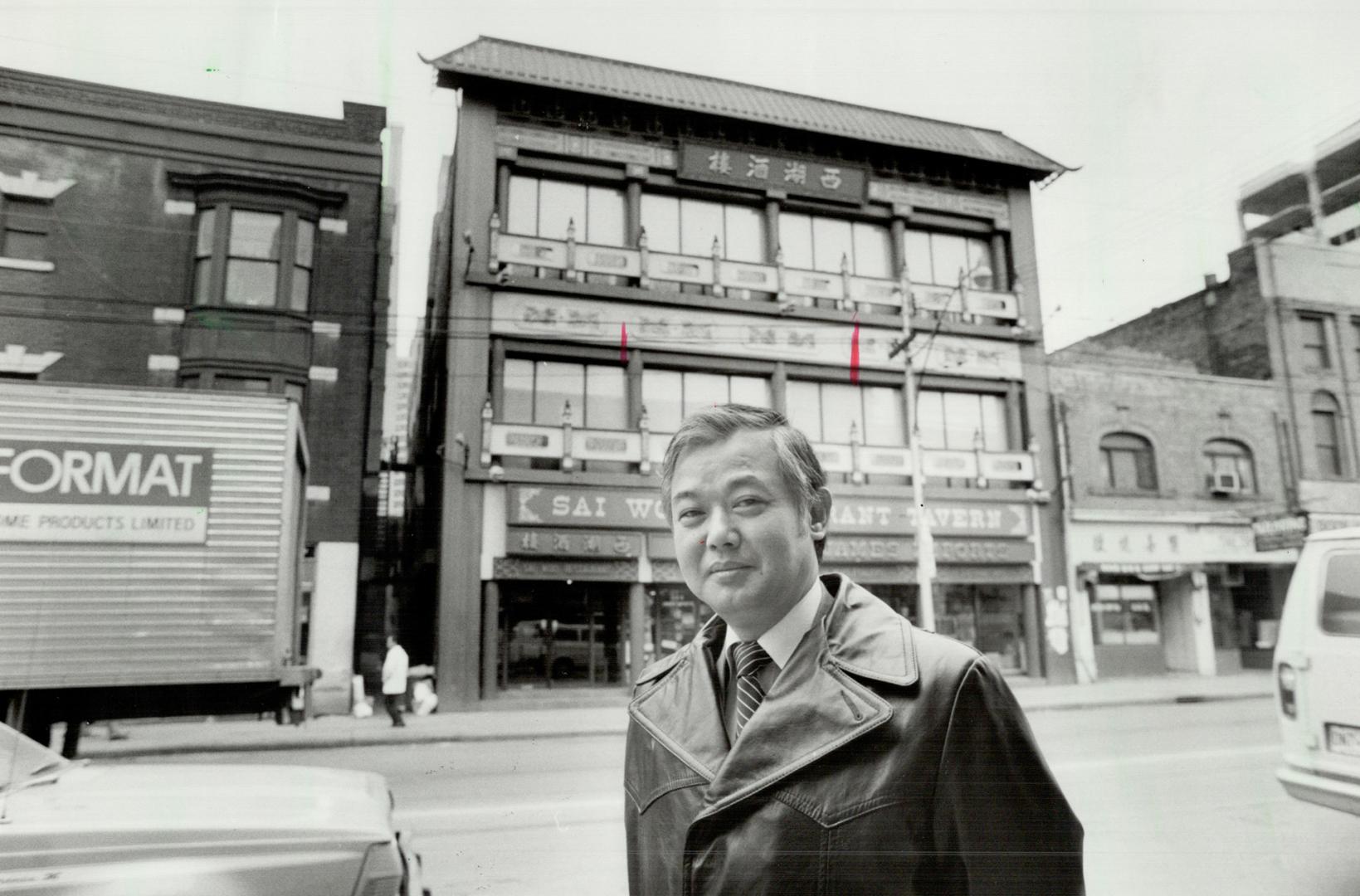 Seen Progress'. Bill Wen restaurateur. Bill Wen arrived in Toronto in 1954, and has had a few million people for dinner at his Sai Woo Restaurant since then
