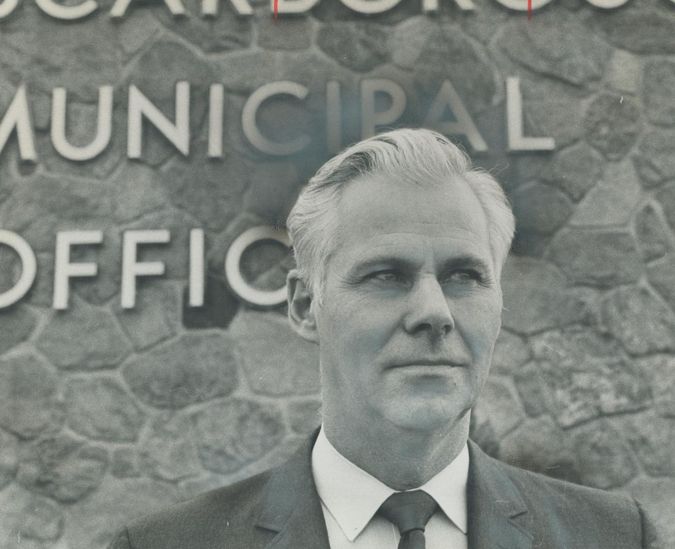 Robert White. Scarborough mayor
