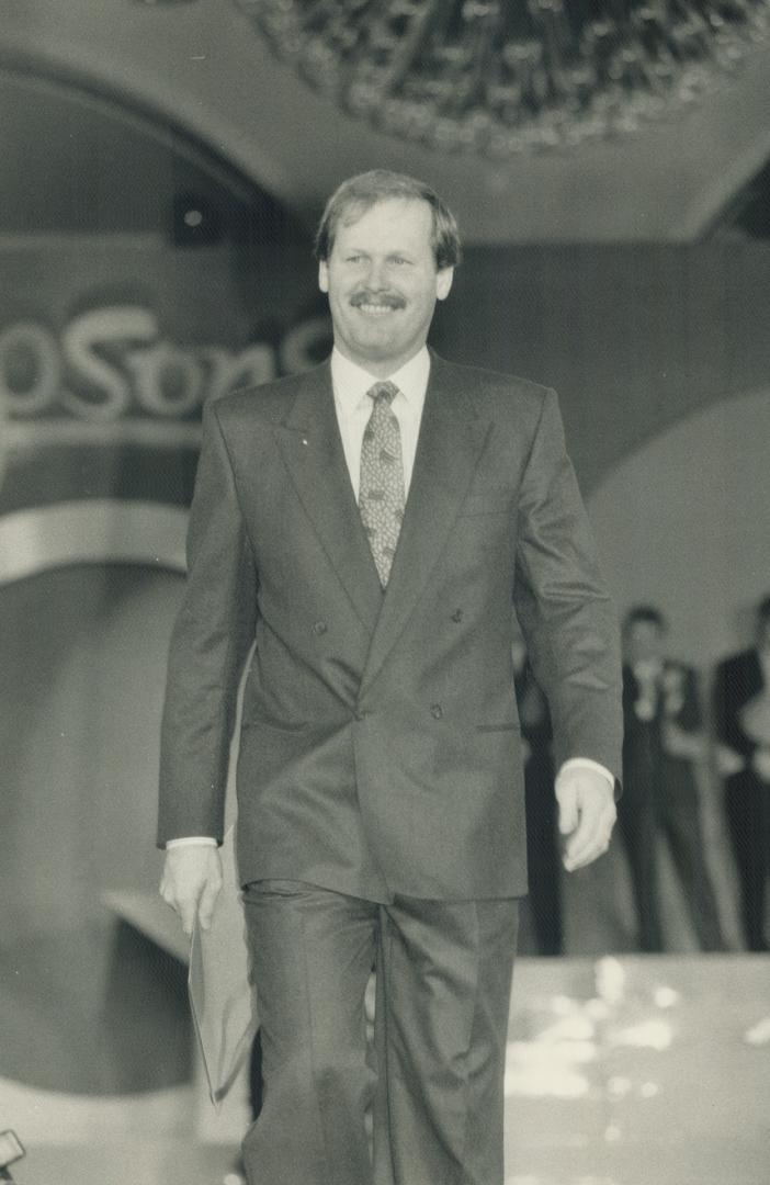 Ernie Whitt: Right, Blue Jays catcher and sports category winner has conservative tastes