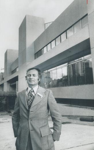 William J. Withrow stands in front of the new Art Gallery building, criticized for being incompatible with the neighborhood. The building literally re(...)
