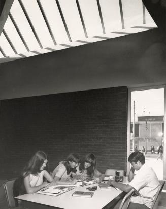 Charles R. Sanderson Branch, Toronto Public Library, Dundas Street West, southeast corner of Bathurst Street, Toronto, Ontario Interior