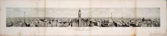 Panoramic view from tower of Temple building, Richmond Street West, northwest corner Bay St