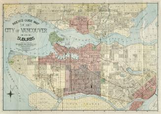 Indexed guide map of the City of Vancouver and suburbs