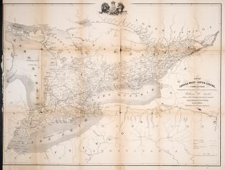 Map of Canada West or Upper Canada compiled from Government plans, original documents, personal observation