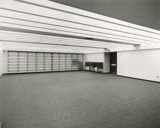 Charles R. Sanderson Branch, Toronto Public Library, Dundas Street West, southeast corner of Bathurst Street, Toronto, Ontario Interior: Program/Meeting Room