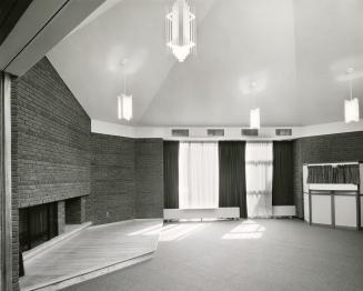 Charles R. Sanderson Branch, Toronto Public Library, Dundas Street West, southeast corner of Bathurst Street, Toronto, Ontario Interior: Story Room