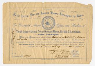 To all ancient, free and accepted masons throughout the globe