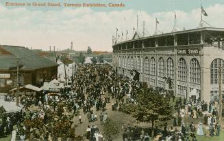 Entrance to Grand Stand, Toronto Exhibition, Canada