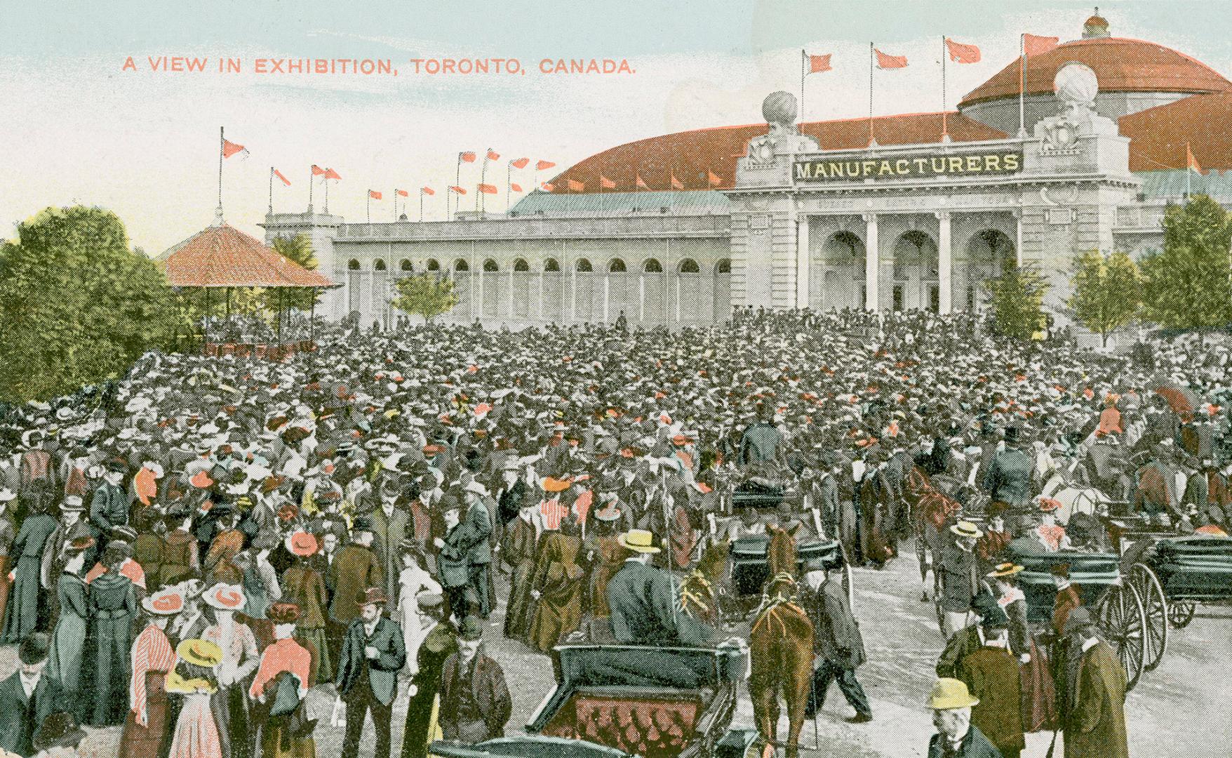 A View in Exhibition, Toronto, Canada
