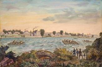 View of the Village of Chambly (Quebec)