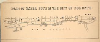Plan of water lots in the city of Toronto