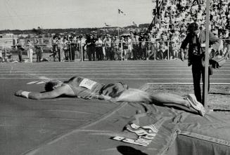 The plight of a pole-vaulter. It was the darkest moment in Bob Raftis' amateur career when the Toronto pole-vaulter failed to clear 15 feet at the Canada Games. It cost him first place