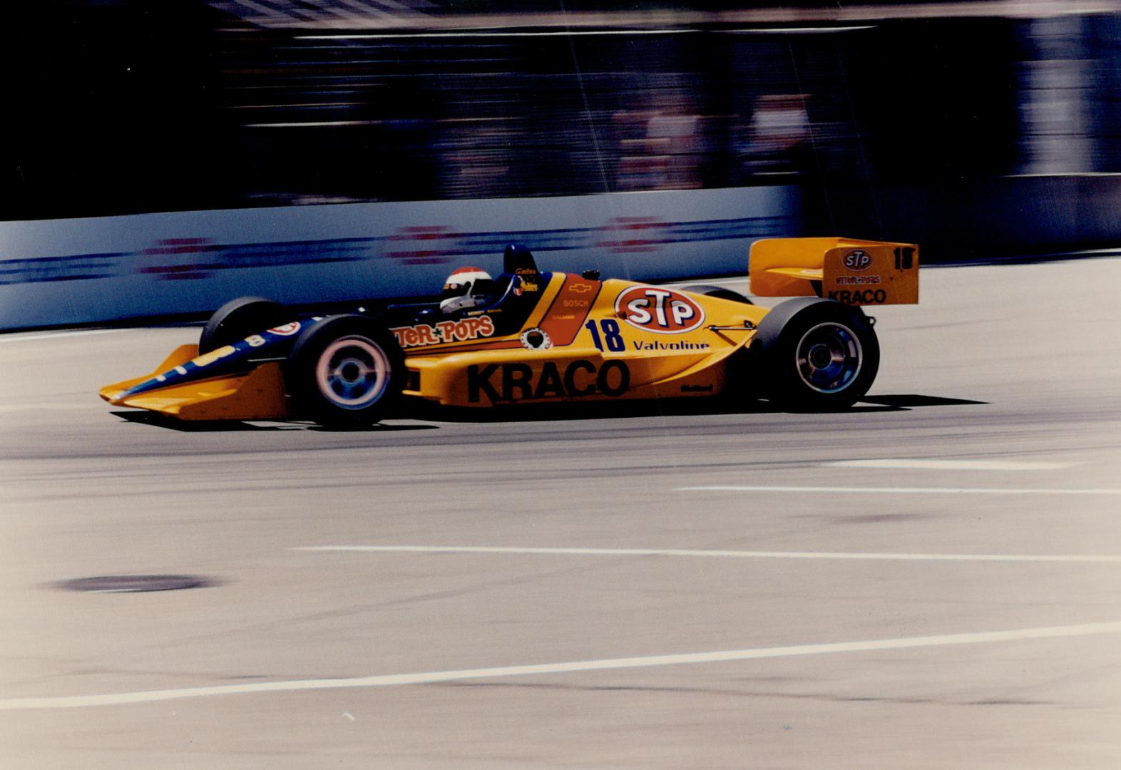 Bobby Rahal: Age, 37, home, Dublin, Ohio, status, married with 3 children, Indy-car victories, 19, car, Lola 90-Chevrolet, team, Galles or Kraco Racing, sponsors, Kraco, STP