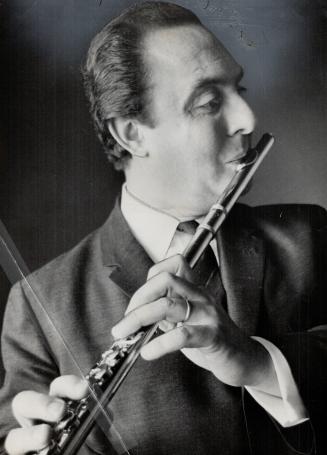 Flautist Jean-Pierre Rampal. To all the world his name spells musician