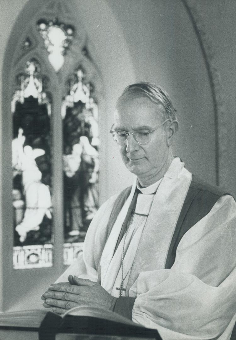 Rev. Allan Read archbishop and Toronto