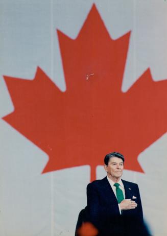 Glory days: U.S. President Ronald Reagan's last summit meeting in Canada was a success - but Irangate plagues him for next week's visit