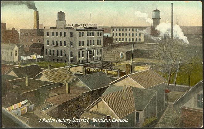 A Part of Factory District, Windsor, Canada