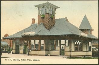 G.T.R. Station, Acton, Ontario, Canada