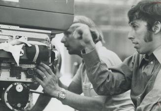 Film maker Ivan Reitman and Lead Cameramen Ken Lambert