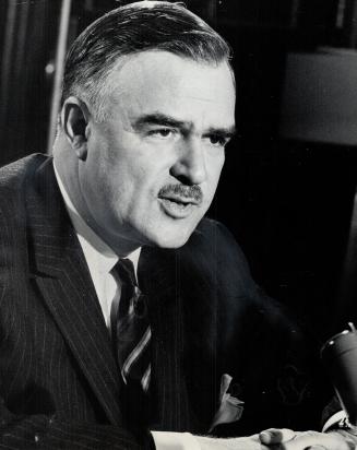 Ontario. John Robarts' head backroomer is economist Ian Macdonald